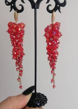 Сережки грона