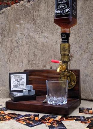🔥настільний кран-дозатор для алкоголю / наливатор /диспенсер/ручна робота із труб!🔥3 фото
