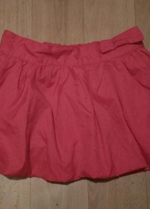 Шикарная красная юбка3 фото