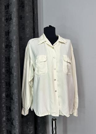 Рубашка из добротного шелка винтаж