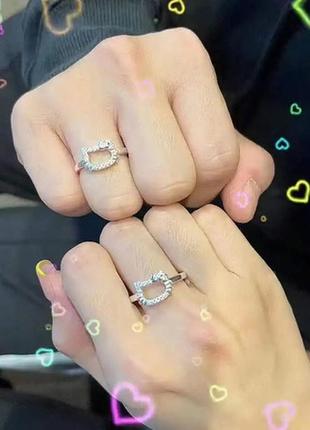 Трендовое милое кольцо кольца кольццо кошечка hello kitty sanrio аниме5 фото