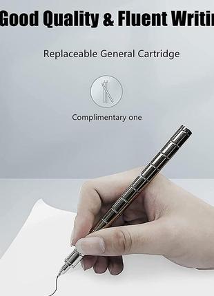 Набір великий магнітна ручка конструктор polar pen + стилус чорна/black8 фото