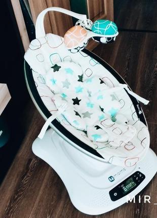 Вкладыш в качели mamaroo, 4moms, качалки rockaroo шезлонга bounceroo2 фото