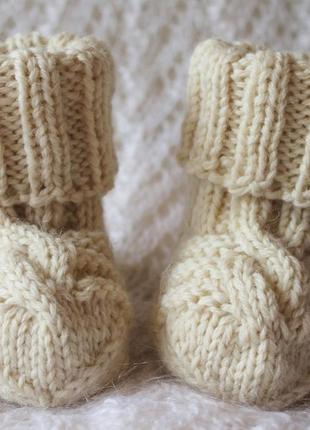 Шкарпетки з вовни альпаки4 фото