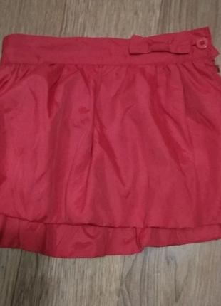 Шикарная красная юбка1 фото