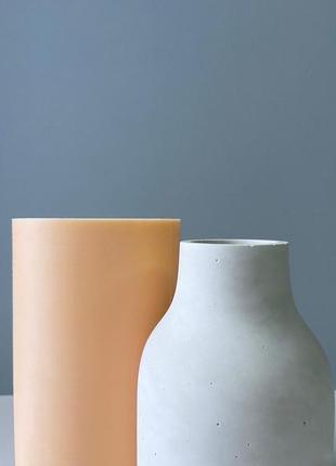 Силиконовая форма для вазы "bottle", силиконовый молд4 фото