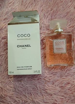 Желанный парфюм! нежный парфюм chanel coco mademoiselle 100ml новый!