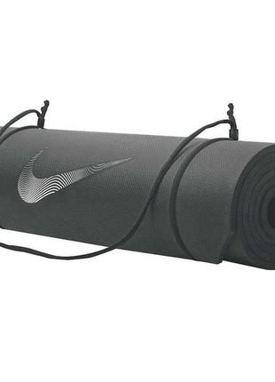 Килимок для фітнесу та йоги nike training mat 2.0 black/white — n006.010.ns1 фото