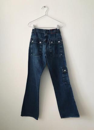 Джинси-карго з 2000-х з низькою посадкою hugo boss джинси карго з кишенями низька посадка нульові10 фото