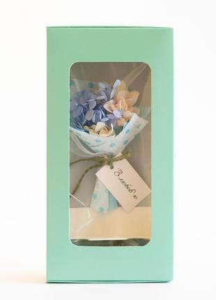 Подарочный набор. открытка с сухоцветами1 фото