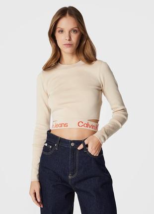 Свитер лонгслив calvin klein1 фото