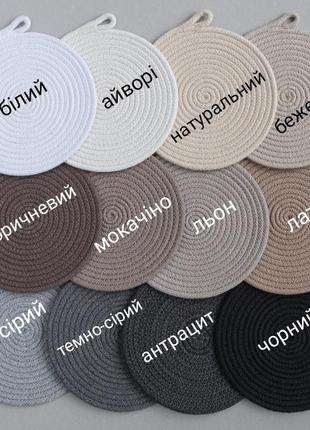 Підтарільники, плейсмати - сервірувальні підставки під гаряче