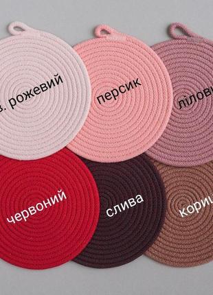 Підтарільники, плейсмати - сервірувальні підставки під гаряче