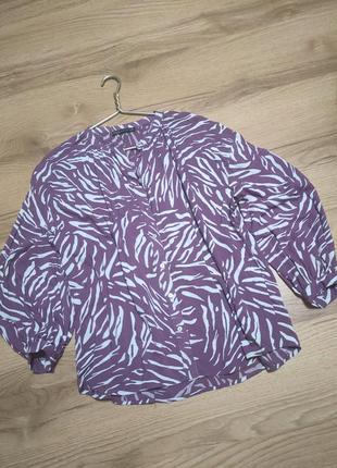 Шикарная вискозная объемная блуза р.169 фото