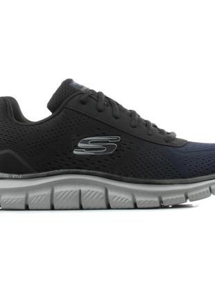 Мужские кроссовки skechers track синий 43 (232399 nvbk)