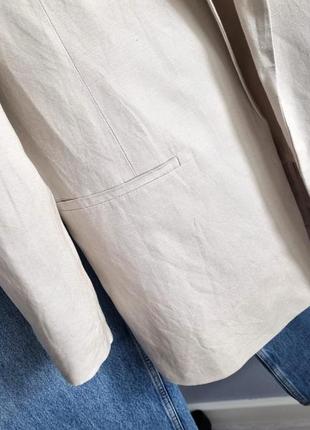 Полулловый удлиненный пиджак блейзер3 фото