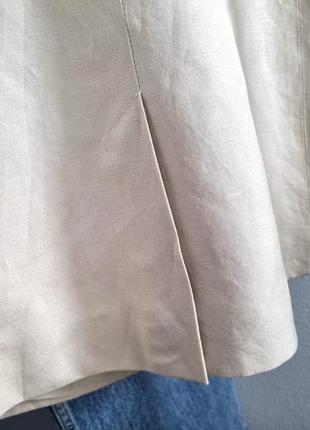 Полулловый удлиненный пиджак блейзер5 фото