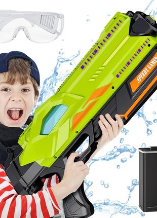 Електричний водяний пістолет toprcboxs акумуляторний для дорослих і дітей 2 режими стрільби1 фото