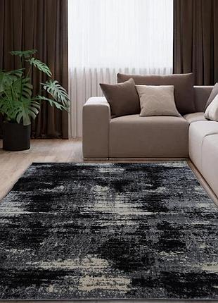 Ковер 2.0 х 3.0 м espresso l.grey / black 02619a