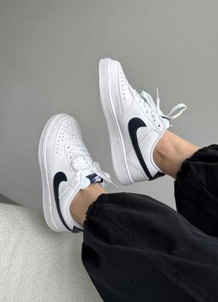 Кроссовки женские nike court vision low white3 фото