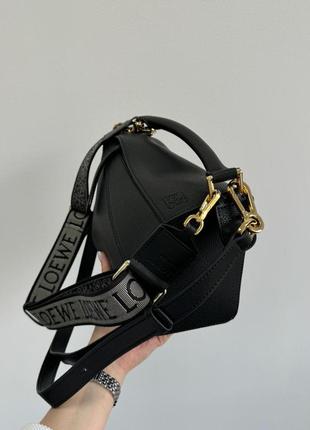 Сумка loewe small puzzle bag in classic calfskin black3 фото