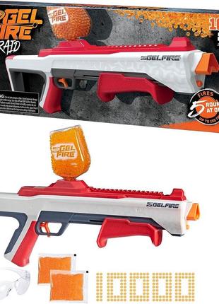 Дробовик нерф на орбизах nerf pro gelfire raid blaster