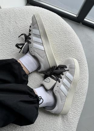 Кросівки жіночі adidas campus 00s beige/white1 фото