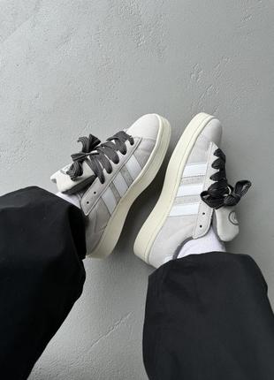 Кросівки жіночі adidas campus 00s beige/white7 фото
