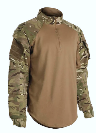 Тактична контрактна бойова сорочка убакс британка з вставками на плечах mtp р.large нато