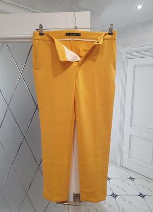 Стильные укороченные брюки zara1 фото