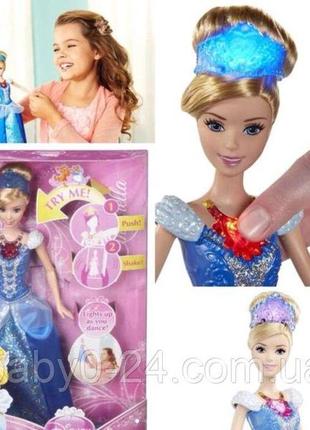 Disney princess glittering lights cinderella doll золушка со световыми эффектами