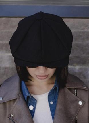 Женская летняя кепка хулиганка without fredi black2 фото