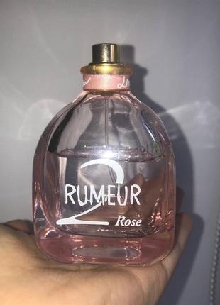 Lanvin rumeur 2 rose, б/у, крышечки нет