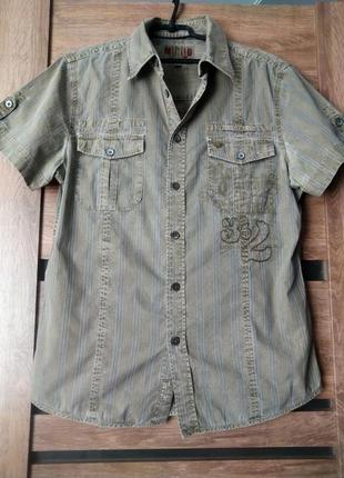 Брендова сорочка-шведка mustang