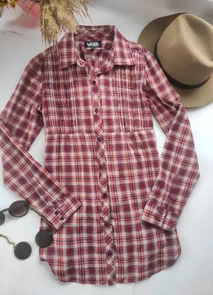 Блуза в клітинку vans