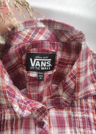 Блуза в клетку vans 4