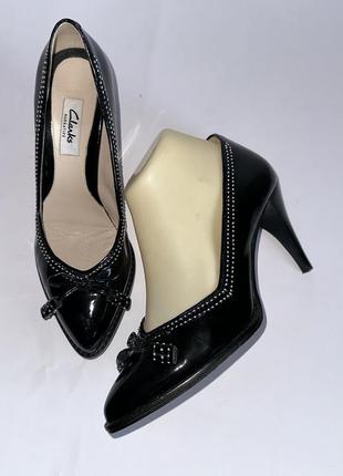 Clark’s кожаные женские туфли 37 размер.8 фото