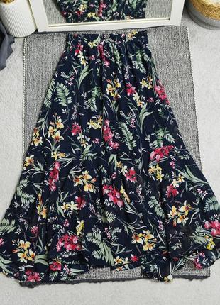 Новая цветочная макси юбка onepinati by asos2 фото