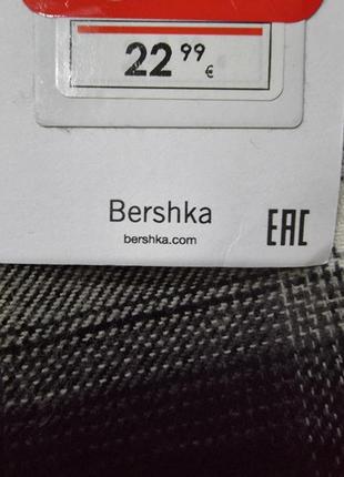 Шорты в клетку от бренда bershka6 фото