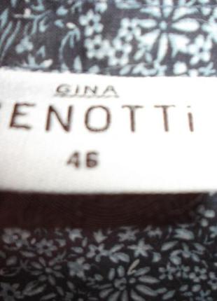 Фирменная стильная рубашка под джинсы -р. 46 - gina benotti3 фото