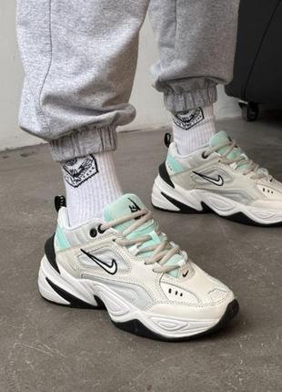 Кроссовки nike m2k tekno white mint