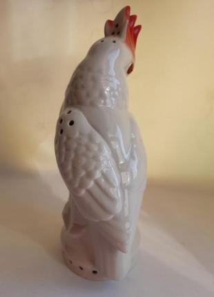 Статуетка світильник порцеляна папуг, міськиця 57-60-е г.3 фото