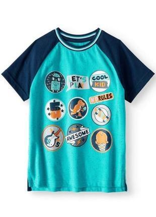 Яскрава футболка для хлопчика 65 kids from garanimals на 5 чи 6р