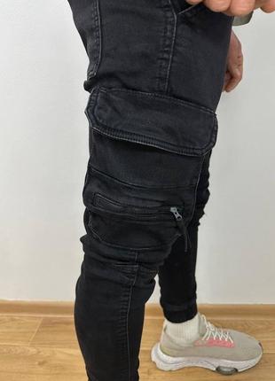 Мужские стрейчевые джинсы fsbn &lt;unk&gt; цена 480 грн5 фото