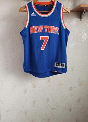 Спортивна майка adidas, new york knicks (nba)