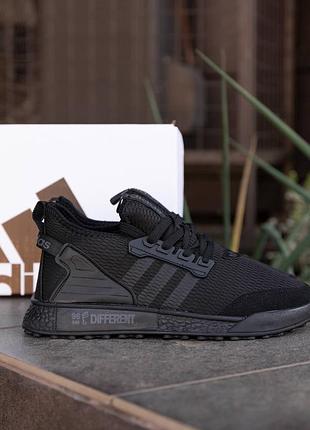 Мужские кроссовки adidas different black5 фото