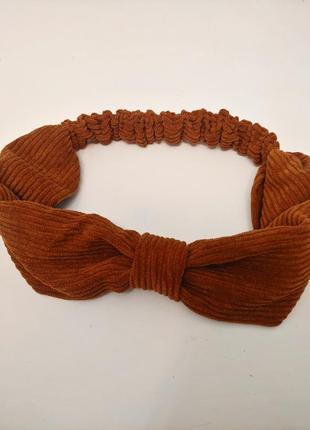 1+1=3🎁на все❗трендовая вельветовая повязка на голову женская