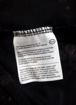 Джемпер кофта квітковий узор чорна 4