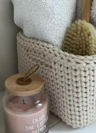 Набор корзин для ванной комнаты «nude”,органайзер для ванной.