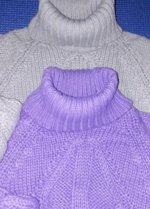 Стильная женская кофта теплая мягкая свитер гольф link off 42-26рр.